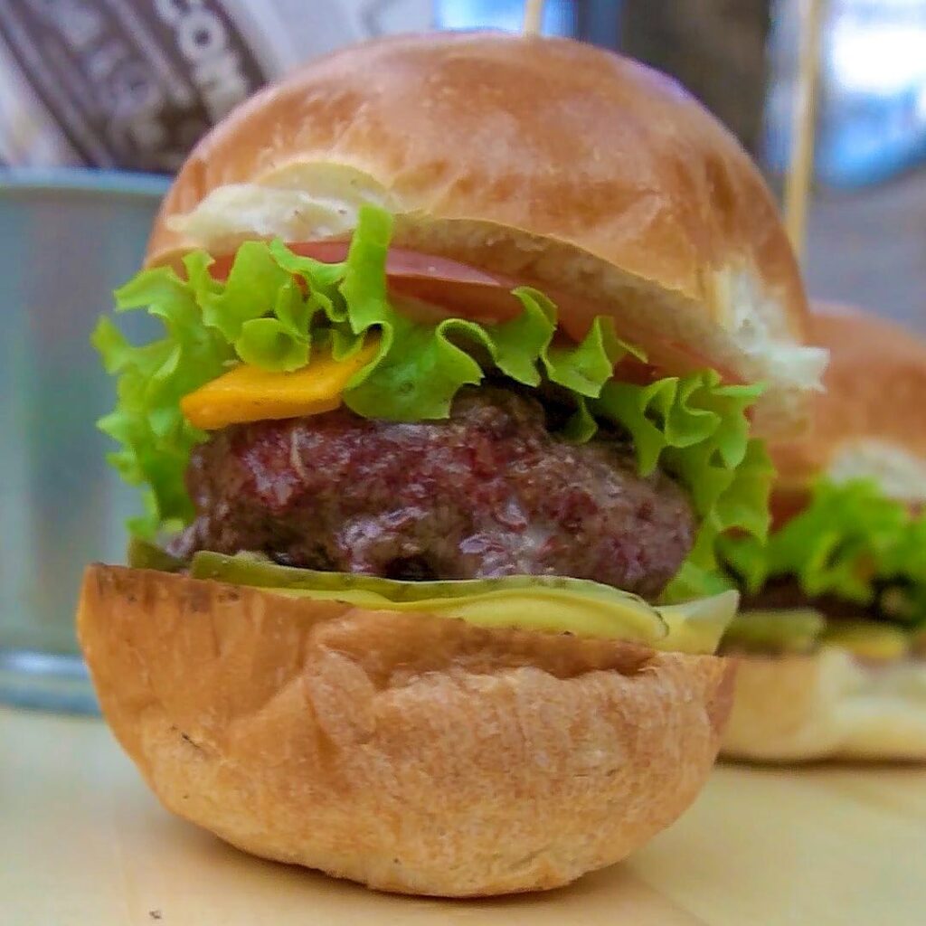 Burger Flip Flop