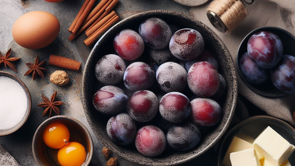 Prune pentru o reteta de prajitura